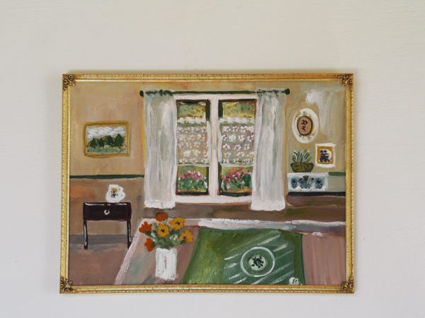 bouquet-d-automne gouache originale