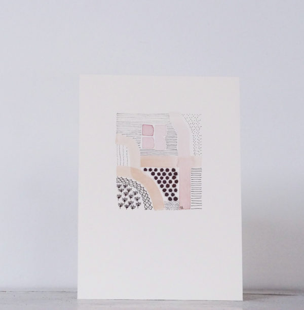 Rose-graphique-1 peinture aquarelle